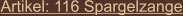 Artikel: 116 Spargelzange