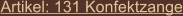 Artikel: 131 Konfektzange