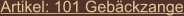 Artikel: 101 Gebäckzange