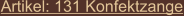 Artikel: 131 Konfektzange